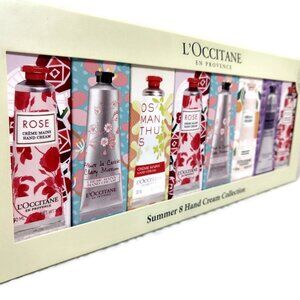 L'Occitane Limited Edition Summer 8 Hand Creams Collection  NIB
